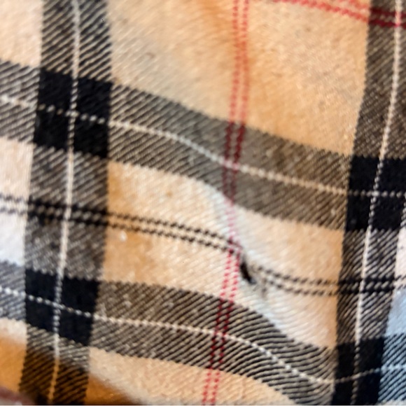 A Trio of  Plaid Button-Ups…Mustard, Cream, and Red… - Picture 8 of 8